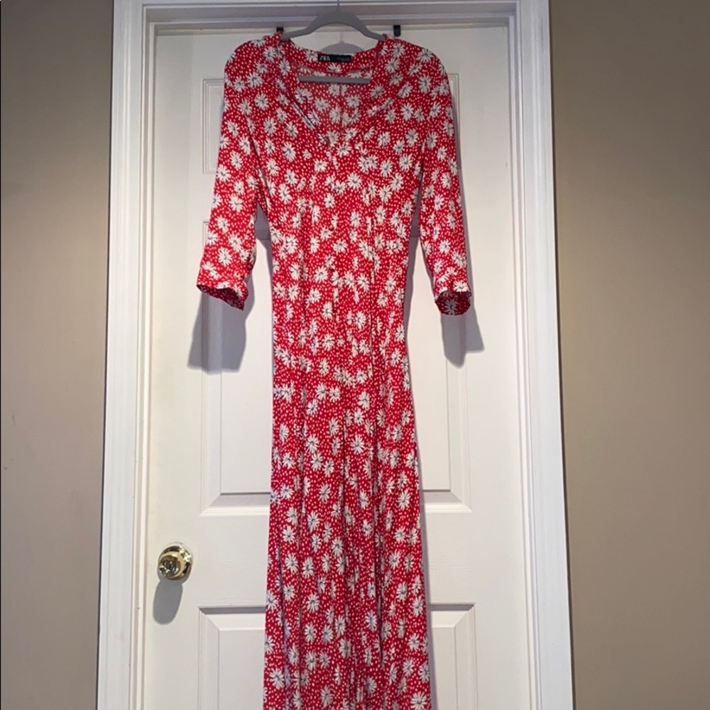 Floral maxi dress